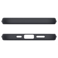 Carcasă Spigen pentru iPhone 16E, Nano Pop MagSafe, negru + sticlă temperată 9H