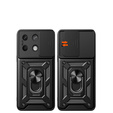 Husă blindată pentru Xiaomi Redmi Note 13 5G, CamShield Slide, negru