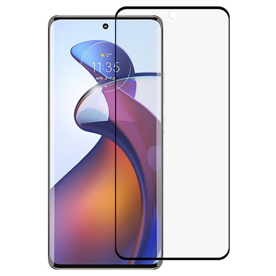 Sticlă călită 3D pentru Motorola Edge 30 Fusion, negru