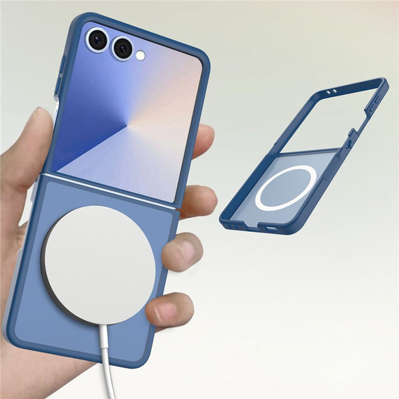 Husă cu MagSafe - Husă hibridă mată pentru Samsung Galaxy Z Flip7