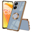 Huse pentru Realme C55, Electro Ring, albastru