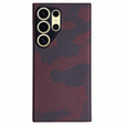 Carcasă pentru Samsung Galaxy S24 Ultra, Aramid Fiber MagSafe, roșu