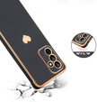 Husă pentru Samsung Galaxy S23 FE, Electro heart, negru + Sticlă ceramică Full Glue