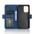 Cu clapetă pentru Oppo Reno 13F / Oppo Reno 13FS, Card Slot, albastru închis