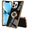 Huse pentru iPhone 13 Pro Max, Electro Ring, negru