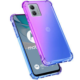 Husa pentru Motorola Moto G53 5G, Gradient Dropproof, Violet / albastru