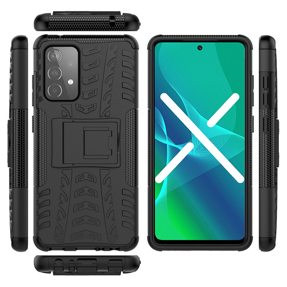 Huse pentru Samsung Galaxy A32 4G, Tire Armor, negru
