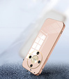 Husă pentru Honor Magic 6 Lite 5G, Glamour CamShield, roz rose gold