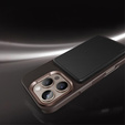 Carcasa BENKS Kevlar pentru iPhone 16 Pro, pentru MagSafe, Carbon Fiber, maro