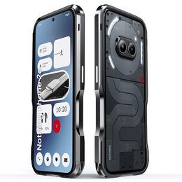 Husa LUPHIE pentru Nothing Phone 2a / 2a Plus, Armor Bumper, negru