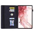 Husă pentru Samsung Galaxy Tab S10 FE+ Plus, Classic, cu spațiu pentru stylus, negru
