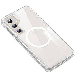 Husă pentru Samsung Galaxy A35 5G, Fusion Hybrid Case, pentru MagSafe, transparentă