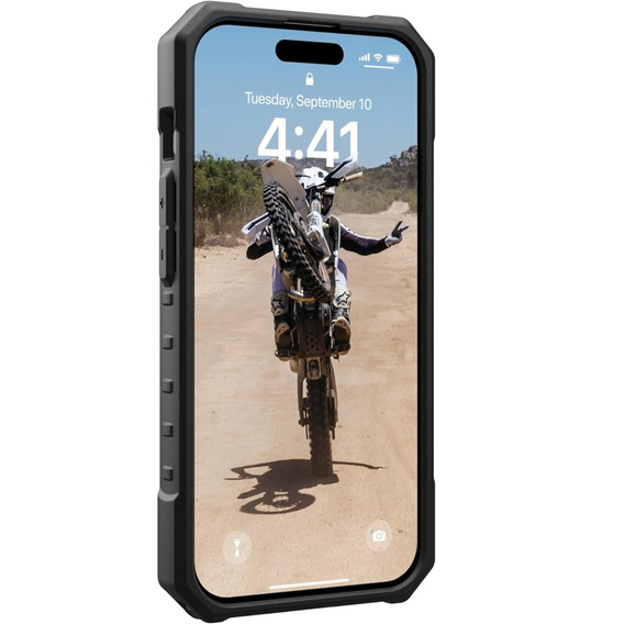 Urban Armor Gear Huse pentru iPhone 15 Pro, Pathfinder MagSafe, negru