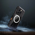 Carcasă impermeabilă IP68 pentru iPhone 16 Pro, SHELLBOX MagSafe, negru