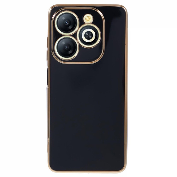 Husă pentru Infinix Hot 40i, Glamour CamShield, negru