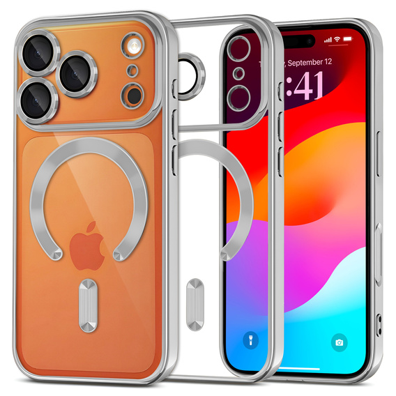 Carcasă magnetică cu protecție pentru lentile pentru iPhone 17 Pro Max