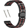 Bransoleta uniwersalna z teleskopem 22mm, Black/Red