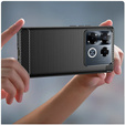 Huse pentru Infinix Note 40 Pro Plus, Carbon, negru