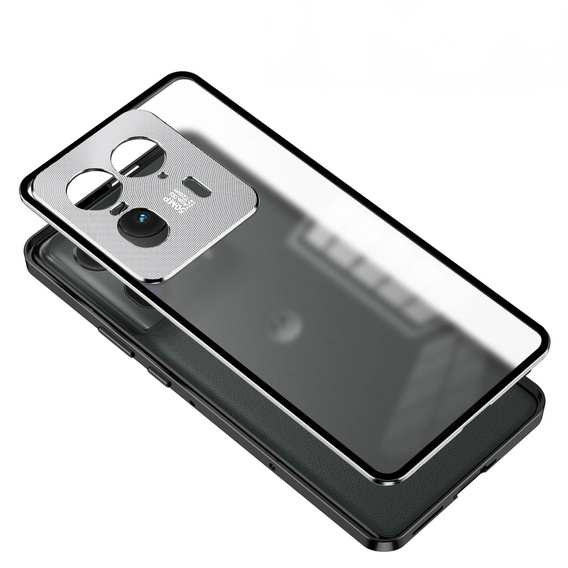 Carcasă pentru Motorola Edge 50 Ultra, Frame Case, de argint