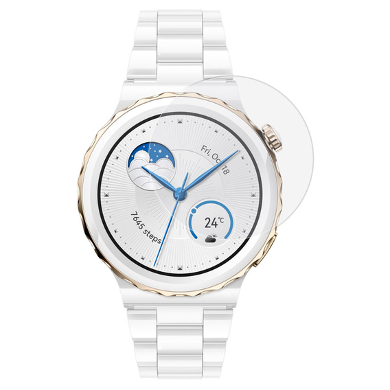 3x ERBORD Hydrogel Foil pentru Huawei Watch GT 3 Pro 43mm