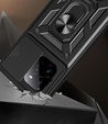 Husă blindată pentru Realme GT 7 Pro, CamShield Slide, negru