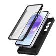 Husa pentru Samsung Galaxy A55, ERBORD Rugged Case, negru (două rame)