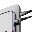 Baseus Glimmer USB-C la Lightning 20W 2m cablu pentru iPhone
