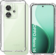 Husă pentru Oppo Reno 14, întărită, cu protecție pentru cameră, transparentă