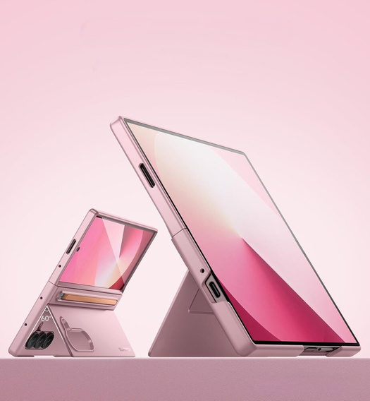 Huse pentru Samsung Galaxy Z Fold 6, Suritch Full Body, roz
