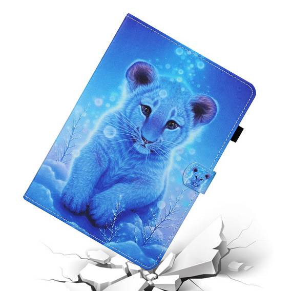 Huse pentru Samsung Galaxy Tab A9 X110 / X115, tiger