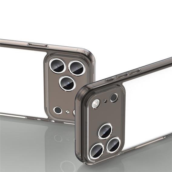 Husă din silicon cu spate rigid pentru iPhone 17 Pro