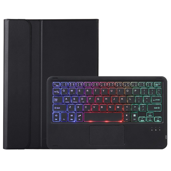 Carcasă + tastatură Samsung Galaxy Tab S9 FE X510 / X516, with touchpad, negru