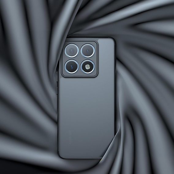 Huse pentru Xiaomi 14T Pro, Fusion Hybrid, transparent / negru