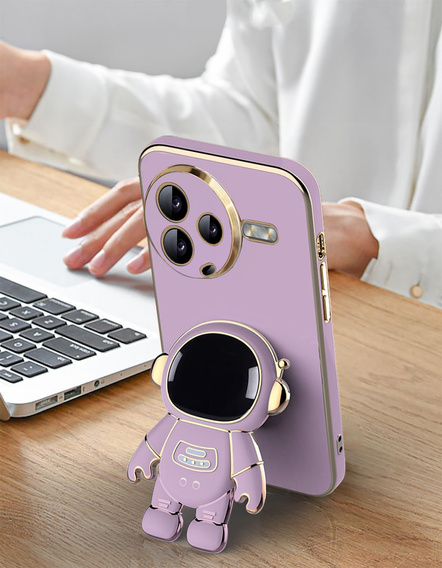 Huse pentru Xiaomi Poco F7 Pro, Astronaut, violet
