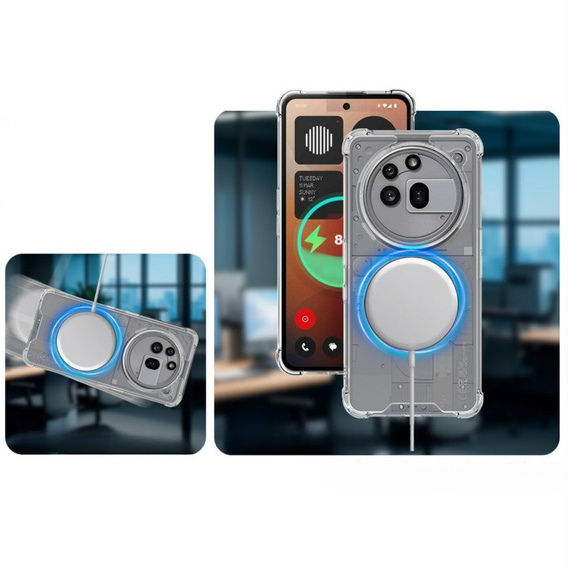 IMAK Huse pentru Nothing Phone 3a Pro, Dropproof, transparentă