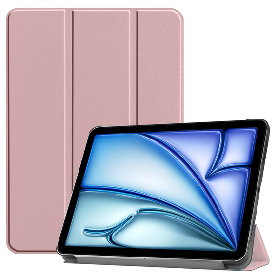 Husă pentru iPad Air 13" 2025/2024 (7/6 gen.), Smartcase, roz rose gold