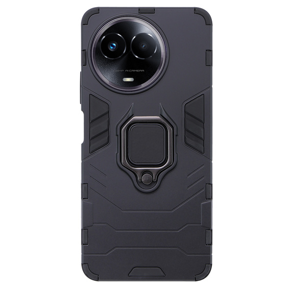 Huse pentru Realme 11 5G, Kickstand Ring, negru