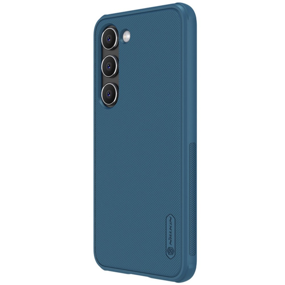 Carcasă NILLKIN pentru Samsung Galaxy S23 Plus, Super Frosted Shield Case, albastru