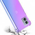 Husa pentru Motorola Moto G73 5G, Gradient Dropproof, Violet / albastru