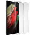 2x sticlă ceramică ERBORD Hybrid Glass pentru Samsung Galaxy S21 Ultra