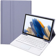 Carcasă + tastatură Samsung Galaxy Tab A8 10.5 X200 / X205, Touchpad, violet