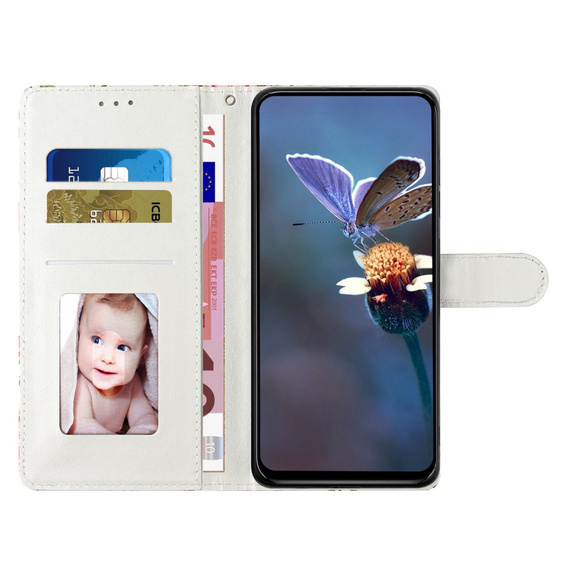 Cu clapetă pentru Samsung Galaxy A35 5G, Wallet, Dandelion