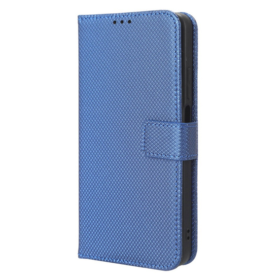 Cu clapetă pentru Realme C55, Wallet, Smart Magnet, albastru