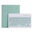 Carcasă cu tastatură bluetooth pentru iPad mini 8.3" 2021 (6 gen.) / iPad mini 8.3" 2024 (7 gen.), verde
