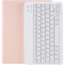 Carcasă + tastatură iPad Air 10.9 4 2020 / 5 2022, roz rose gold