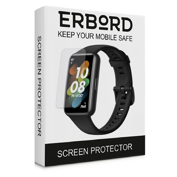 3x ERBORD Hydrogel Foil pentru Huawei Band 7