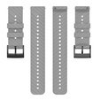 Curea universală din silicon 22mm, gri
