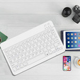Mini tastatură fără fir Bluetooth pentru tabletă, negru