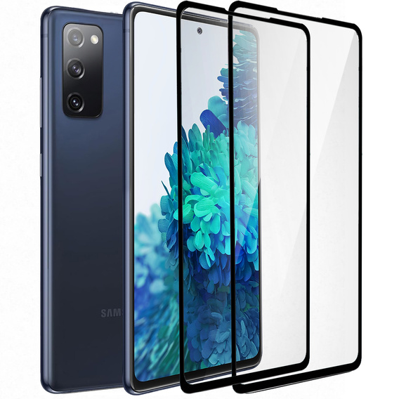 2x sticlă călită pentru Samsung Galaxy S20 FE, ERBORD 3D pentru întregul display