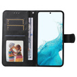 Cu clapetă pentru Samsung Galaxy A34 5G, Leather Wallet, negru